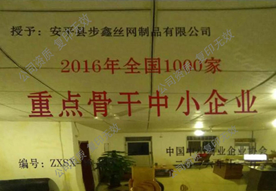 重點骨干企業(yè)